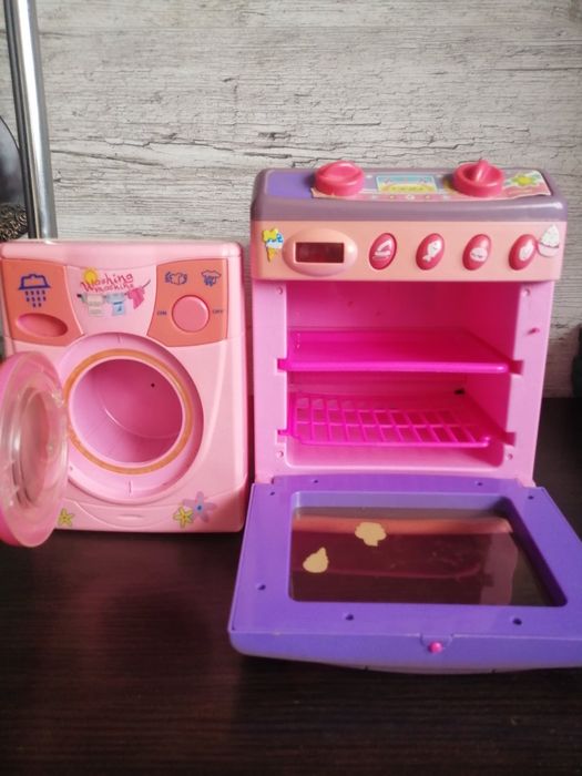 Іграшкова плита та пральна машина