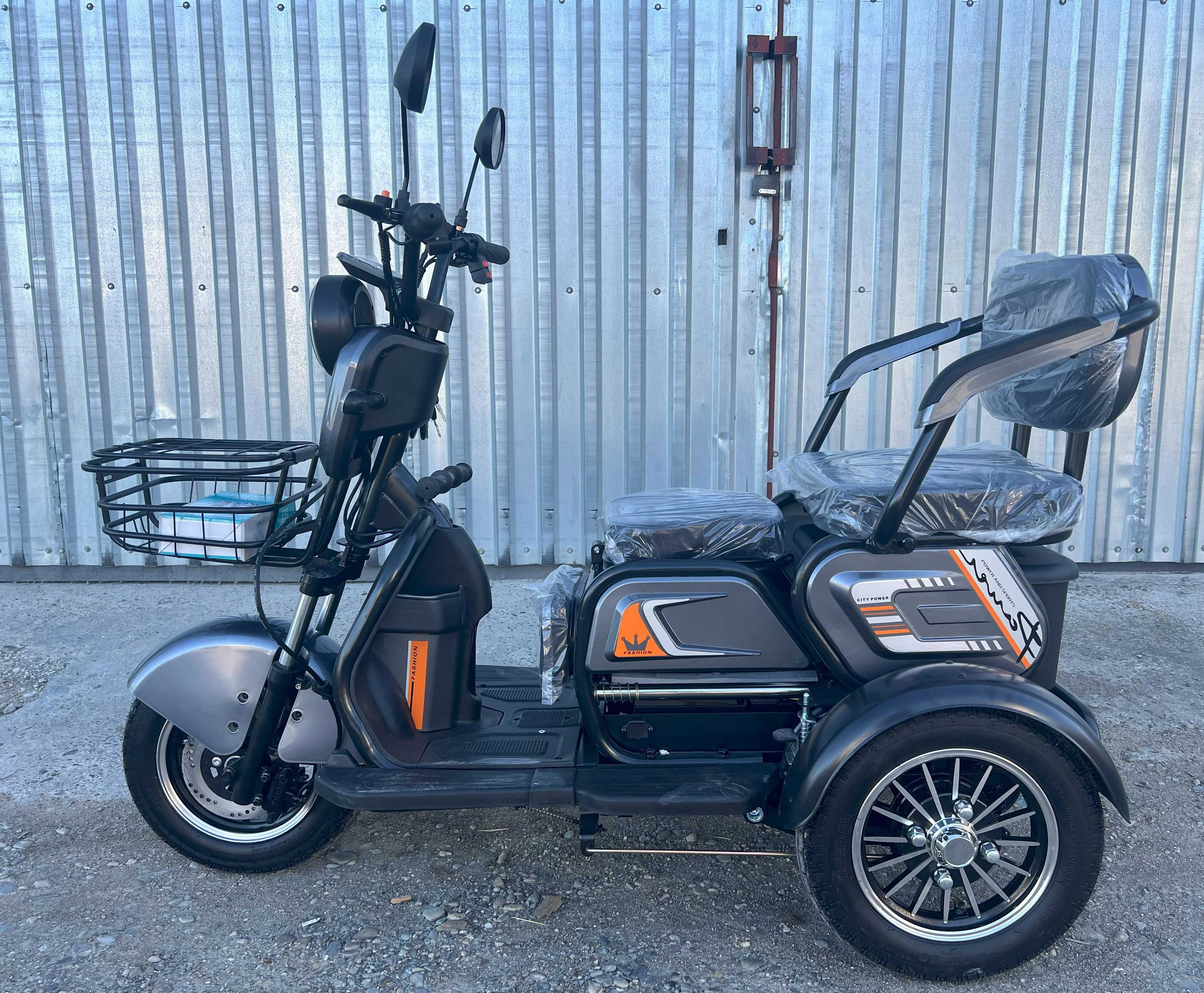 Електричний трицикл Forsage Moto Х3 1000W (60V25A)