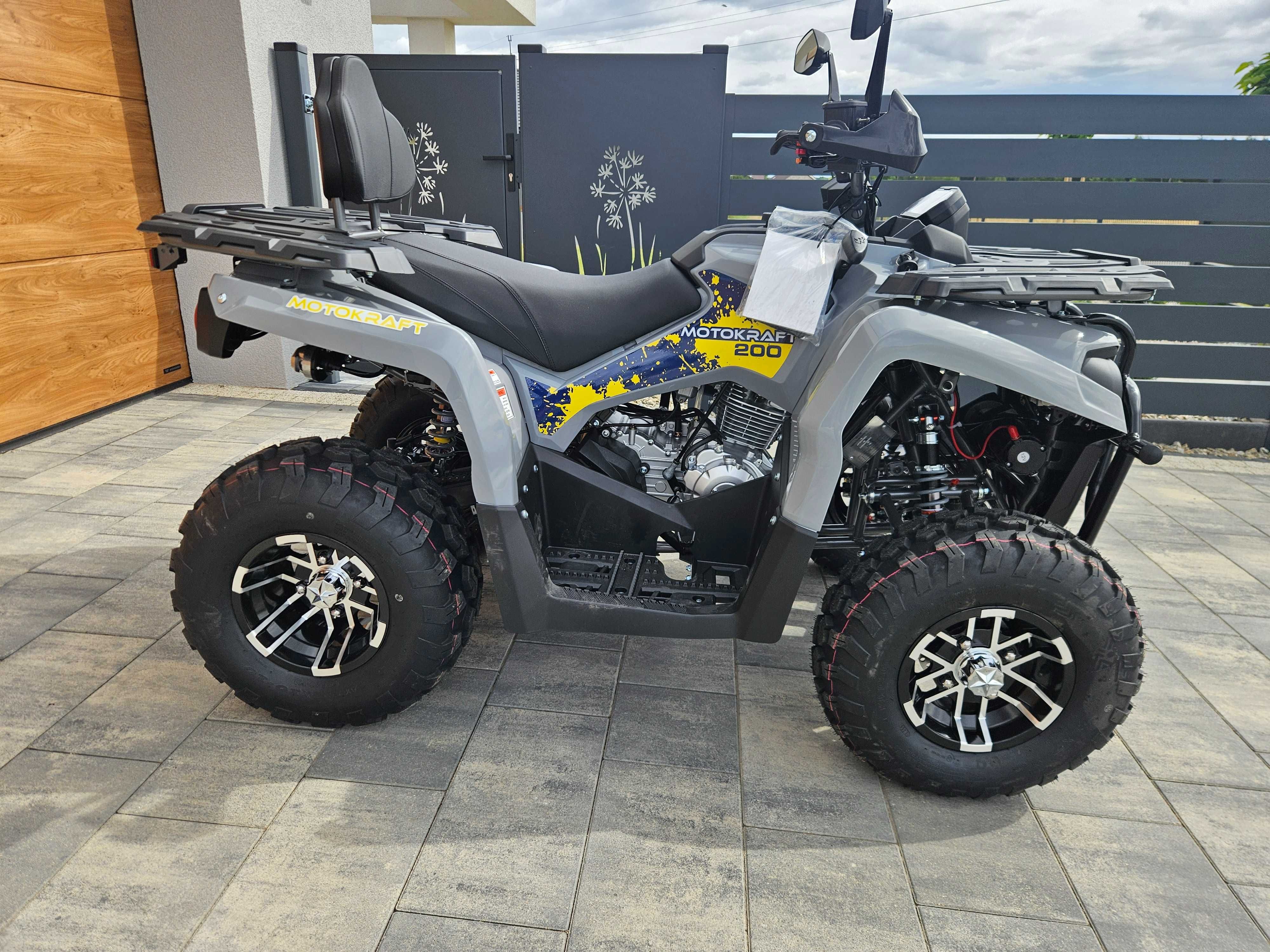 Mikilon Hammer 200 Quad z homologacją T3B wyciągarka alu felgi gratisy