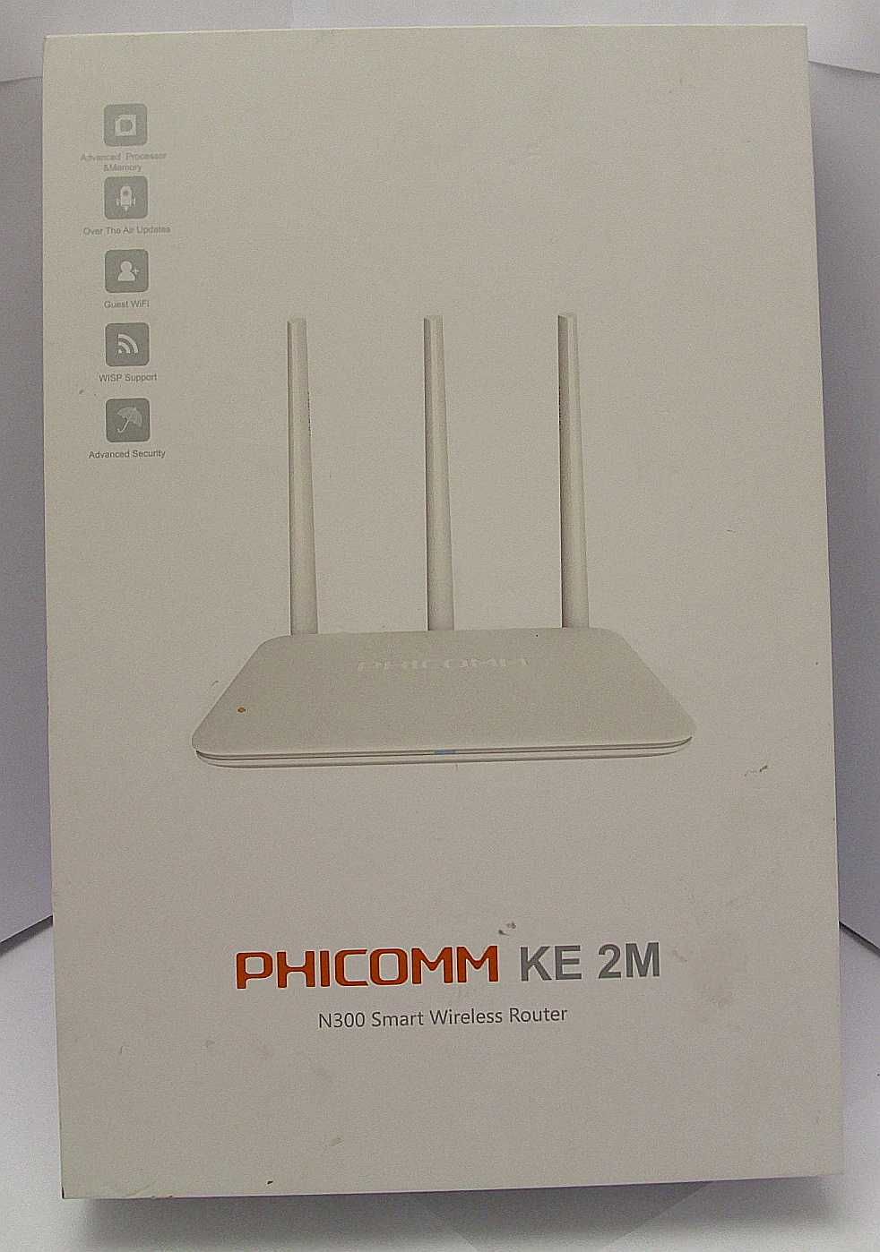Router PHICOMM KE 2M 802.11b, 802.11g, 802.11n (Wi-Fi 4)
