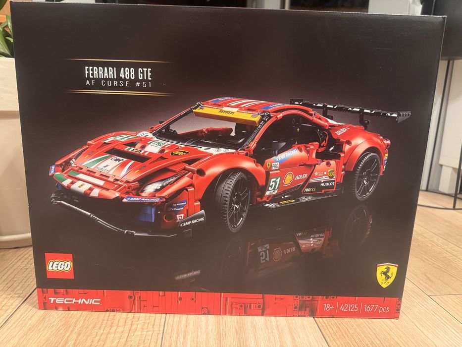 LEGO Technic 42125 Ferrari 488 GTE AF Corse