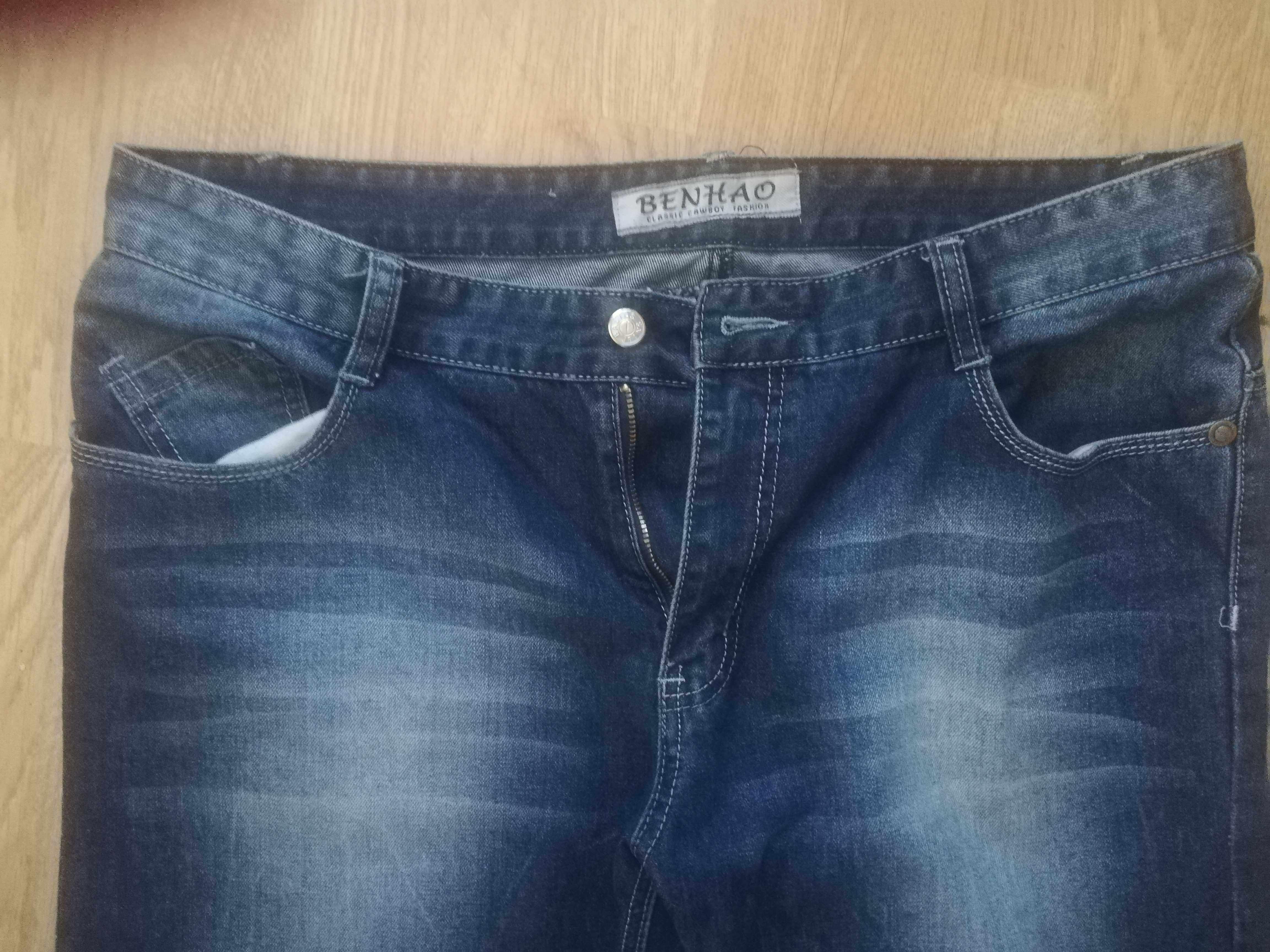 Spodnie jeans xxxl męskie.