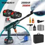 Якісна мінімийка високого тиску YOFIDRA 3500W повний комплект з 2 акум
