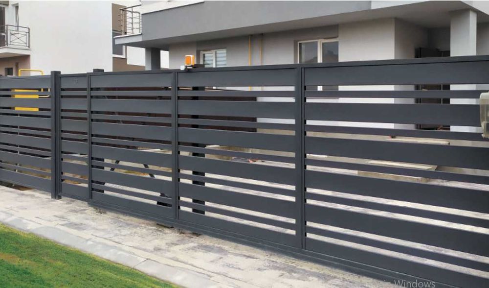 Ворота відкатні, фіртка, огорожа, замір та монтаж
