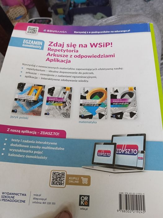 "Mój Lekturownik "Język polski kl.8