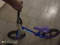 велобег металл надувные колеса синий