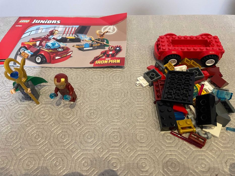 Lego juniors - super heroes - marvel “iron man vs. Loki” – 10721