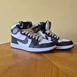 Buty Air Jordan 1 Mid Black White stan bdb