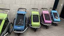 Croozer Kid for 1 lub 2 przyczepka rowerowa 1 lub 2 osobowa riksza