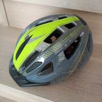 Kask rowerowy z LED