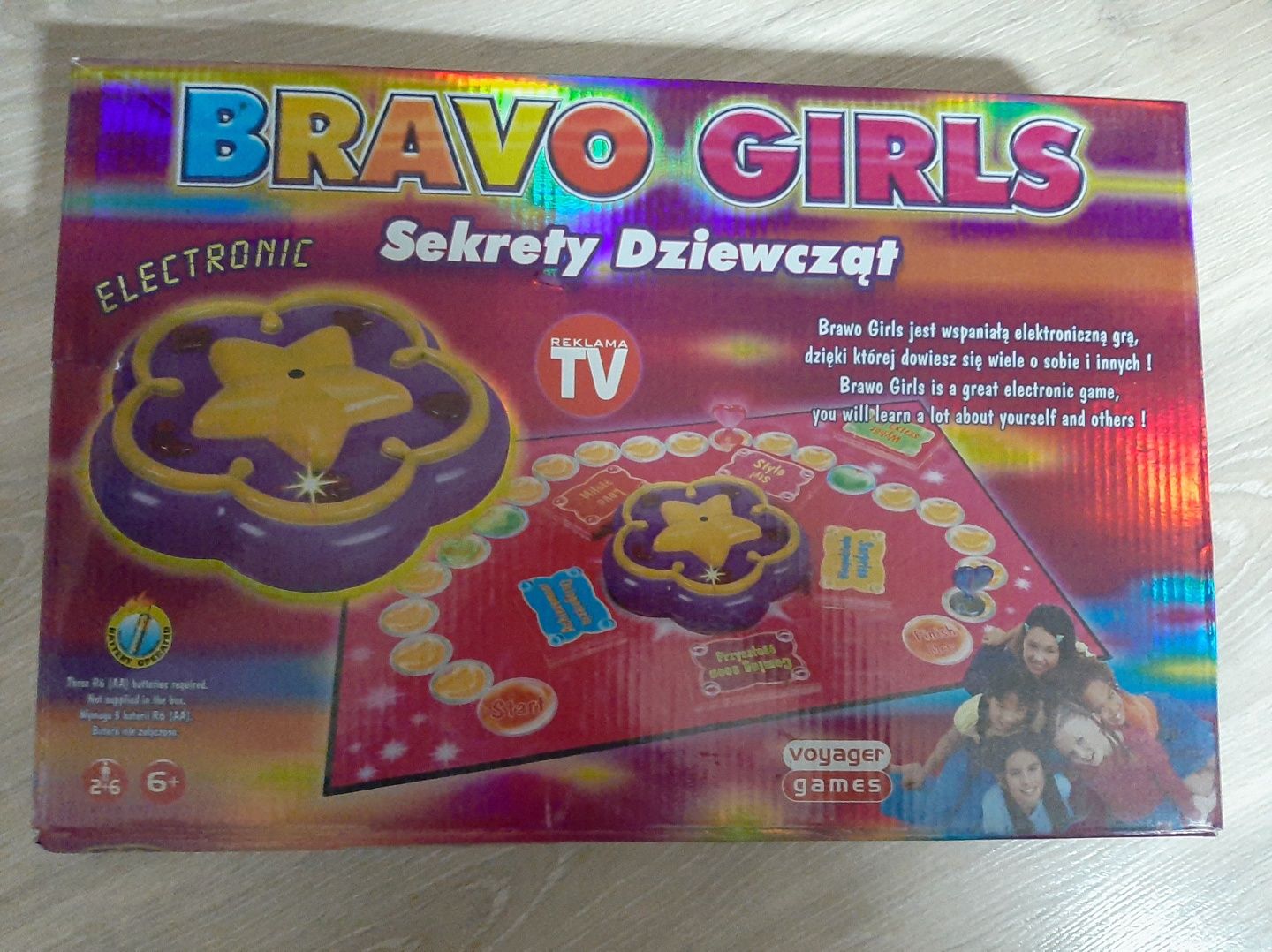 Gra planszowa Bravo Girls Sekrety Dziewcząt voyager games
