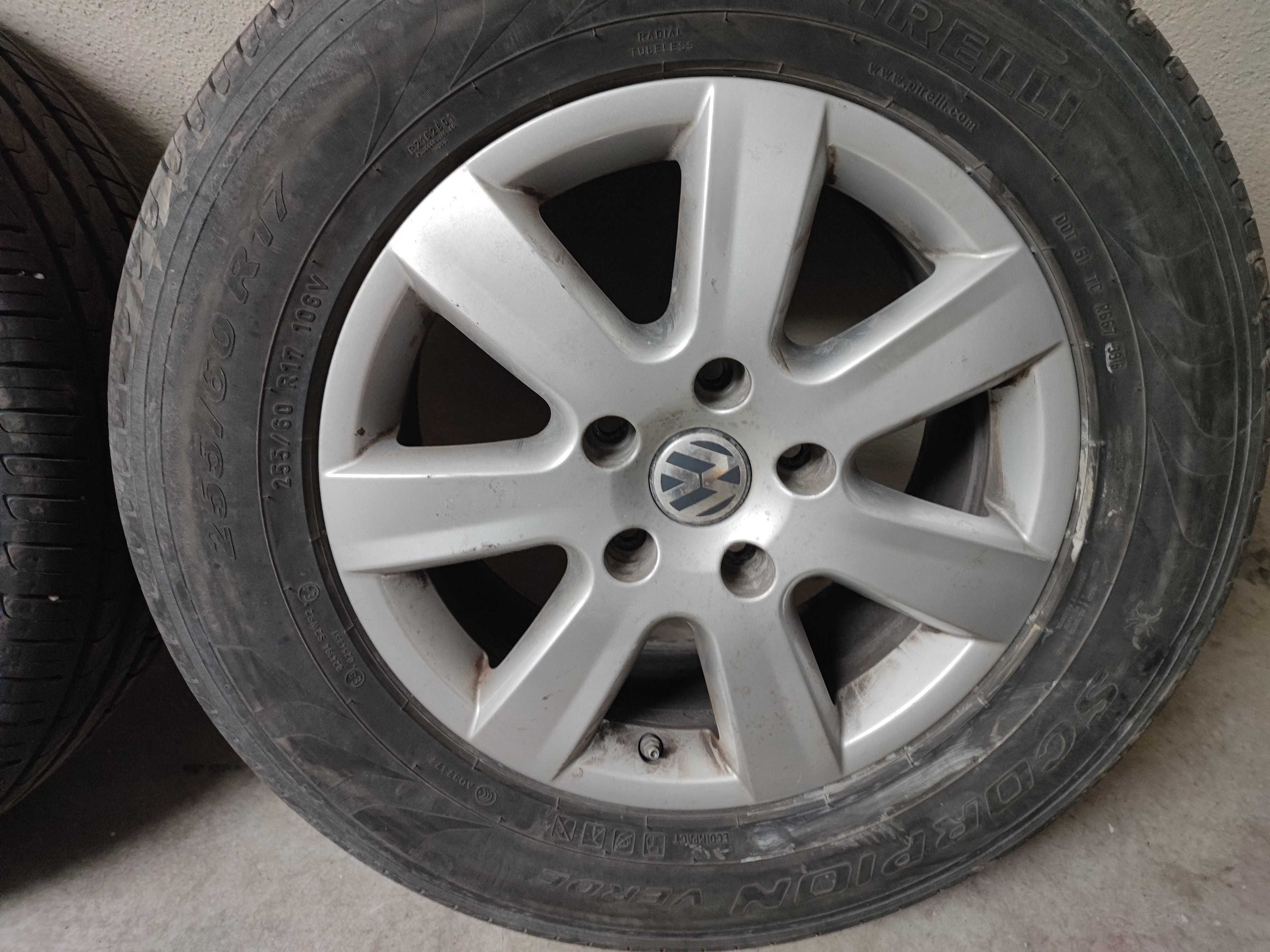 JANTES 17 VW C/ PNEUS 255/60 R17