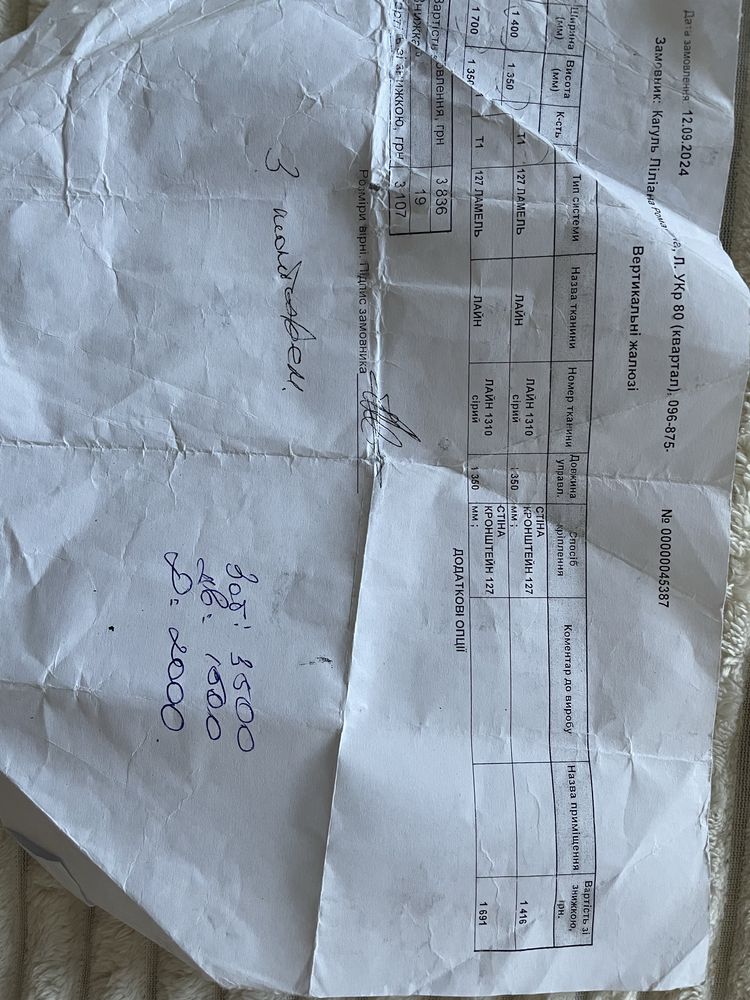 Жалюзі вертикальні