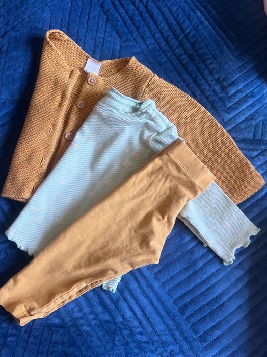 Paczka zestaw dziewczynka 74 smyk H&M