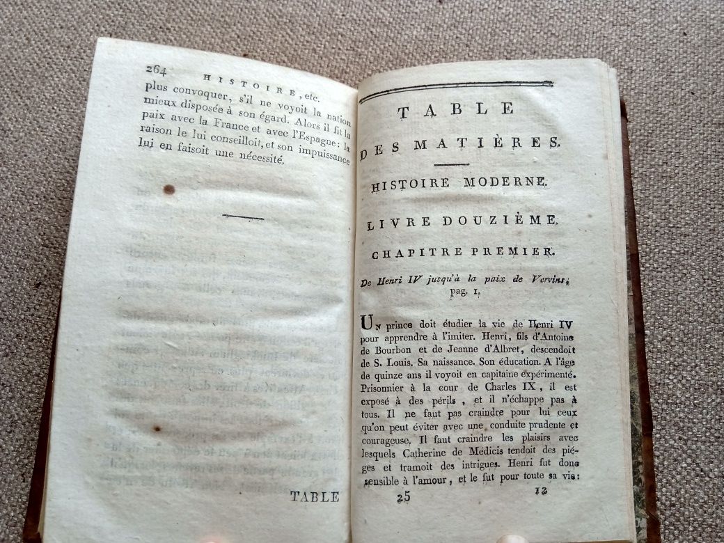 Современная история 1803. Historia moderne. Oeuvres de Condillac 1803