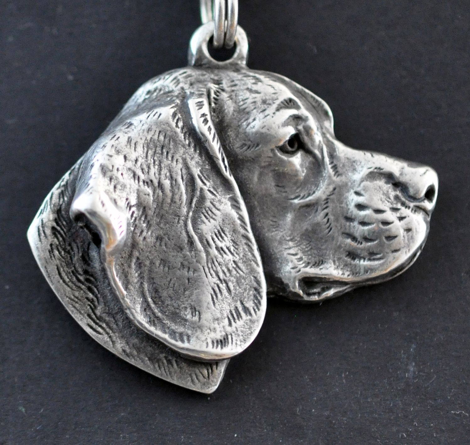 Beagle naszyjnik posrebrzany Art-Dog