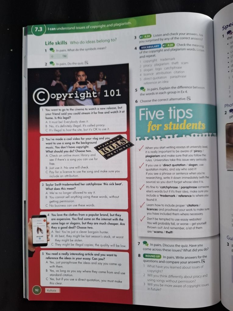 Vision 4 Student's Book NOWY