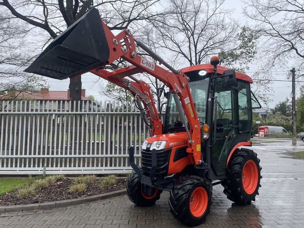 KUBOTA B1181 miniciagnik zestaw AGROMASZ TUR ładowacz