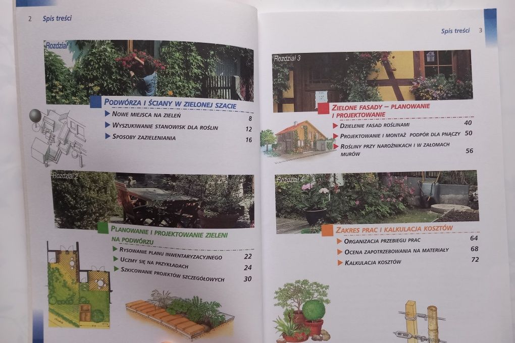 "Ogród kwiatowy" + "Ogród krok po kroku. Rośliny pnące"