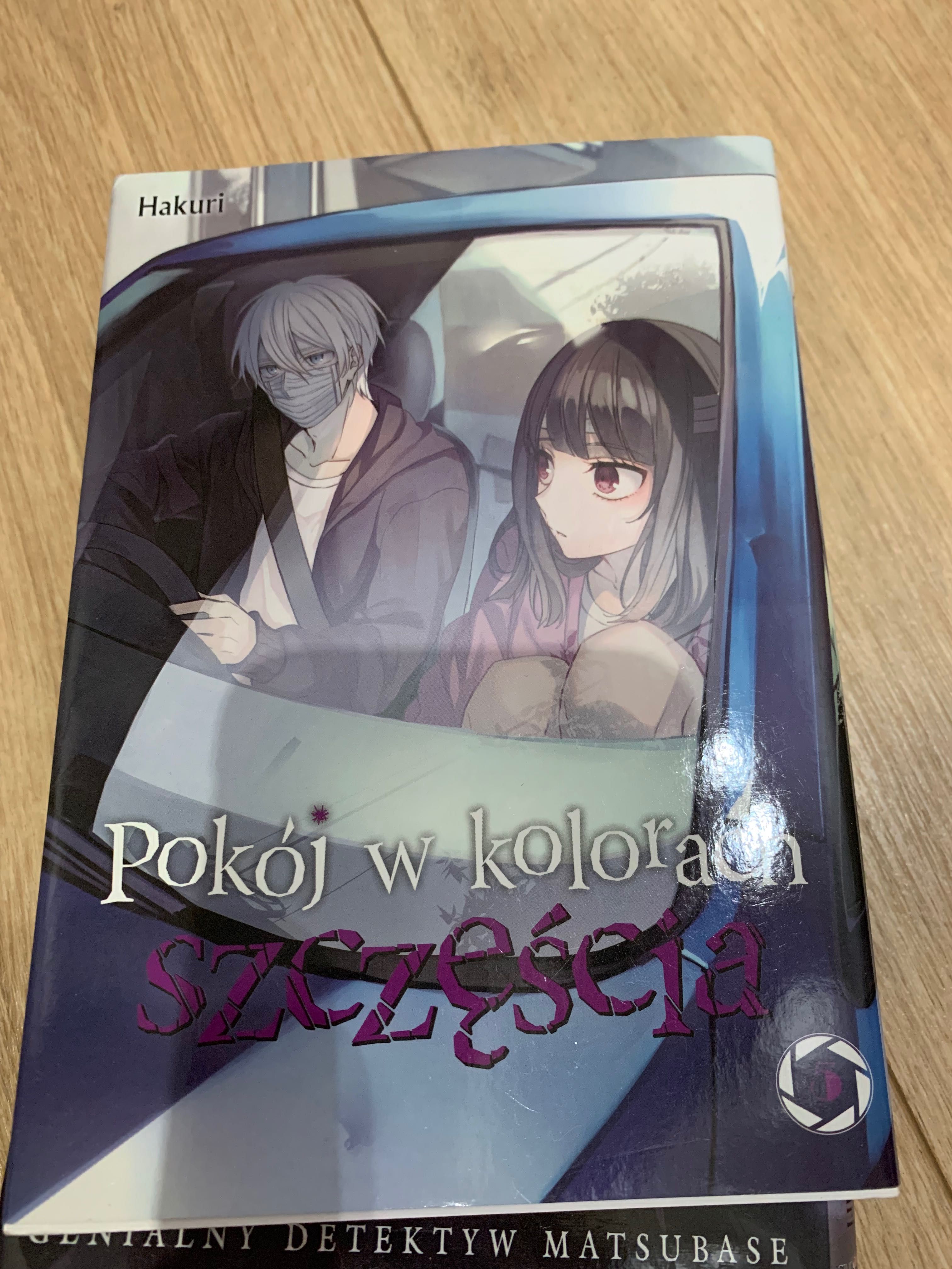 Manga anime książka nowa zestaw pokoj w kolorach szczęścia