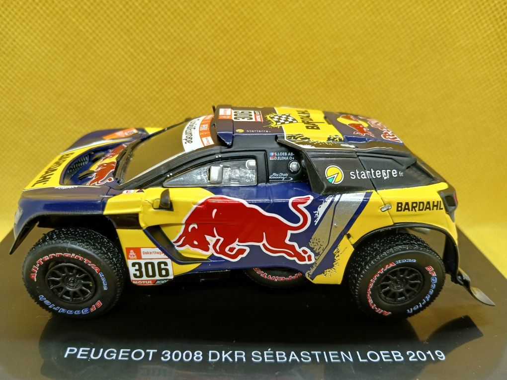 Miniaturas 1/43 do Dakar 2016  -Peugeot