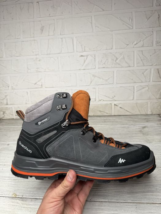 Мужские классные ботинки quechua waterproof 44.5-45