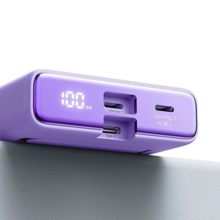 Powerbank Joyroom magnetyczny 10000 mAh 20W + kabel Lightning - USB-C