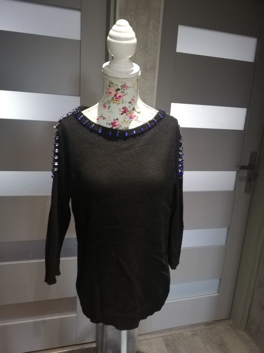 Sweter Zara Knit Italian Yarn rozmiar M 38