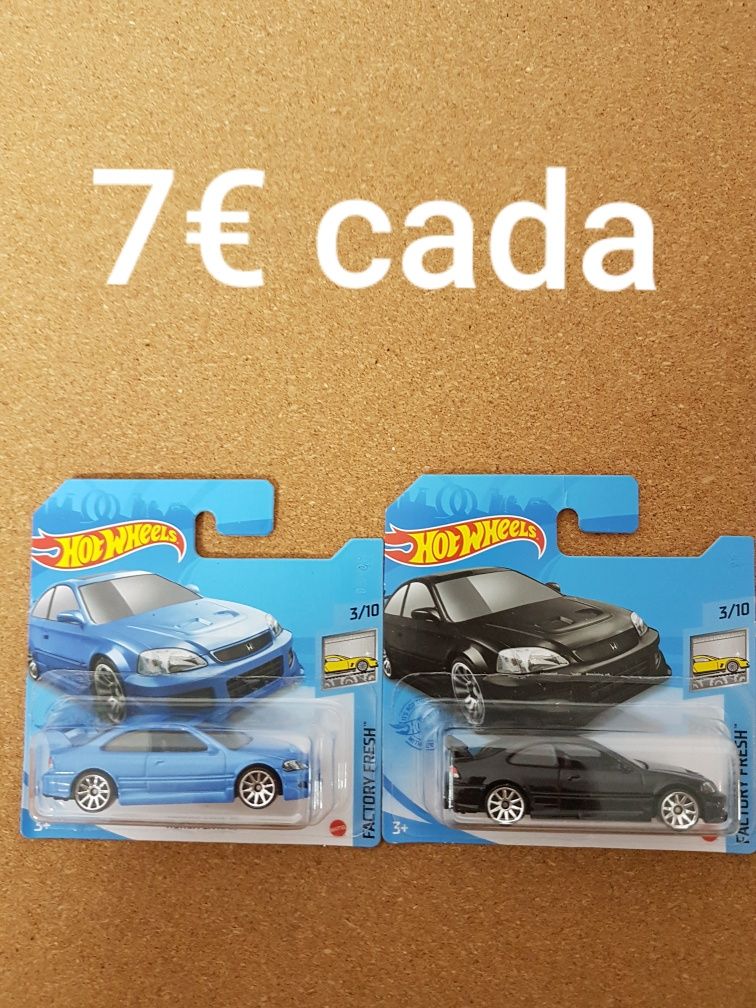 Carrinhos honda hotwheels