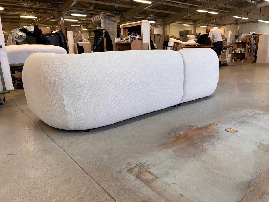 Narożnik Martina bez funkcji spania,kremowy, darmowa dostawa, od ręki!