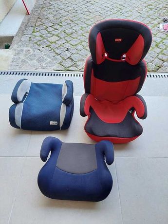 2 assentos auto + 1 cadeira auto