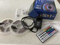 Zestaw taśma pasek led rgb kolorowa