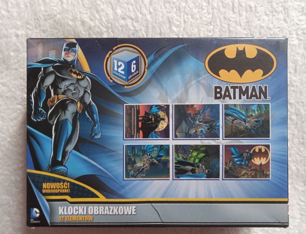 Klocki sześciany Batman 6 obrazków