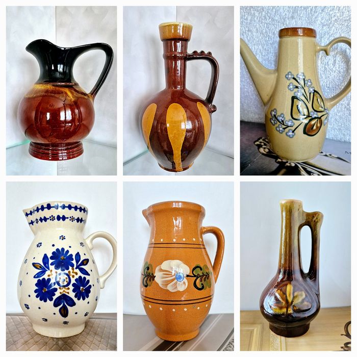 Кувшин ваза штоф Васильківська майоліка керамика