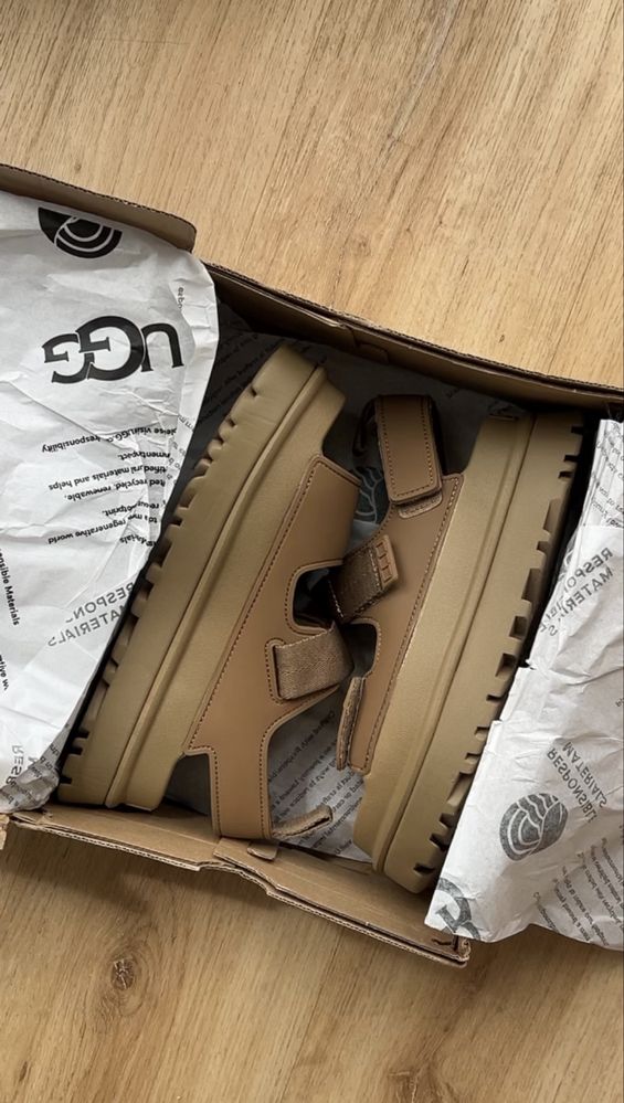В наявності ugg glow sandals 38 розмір