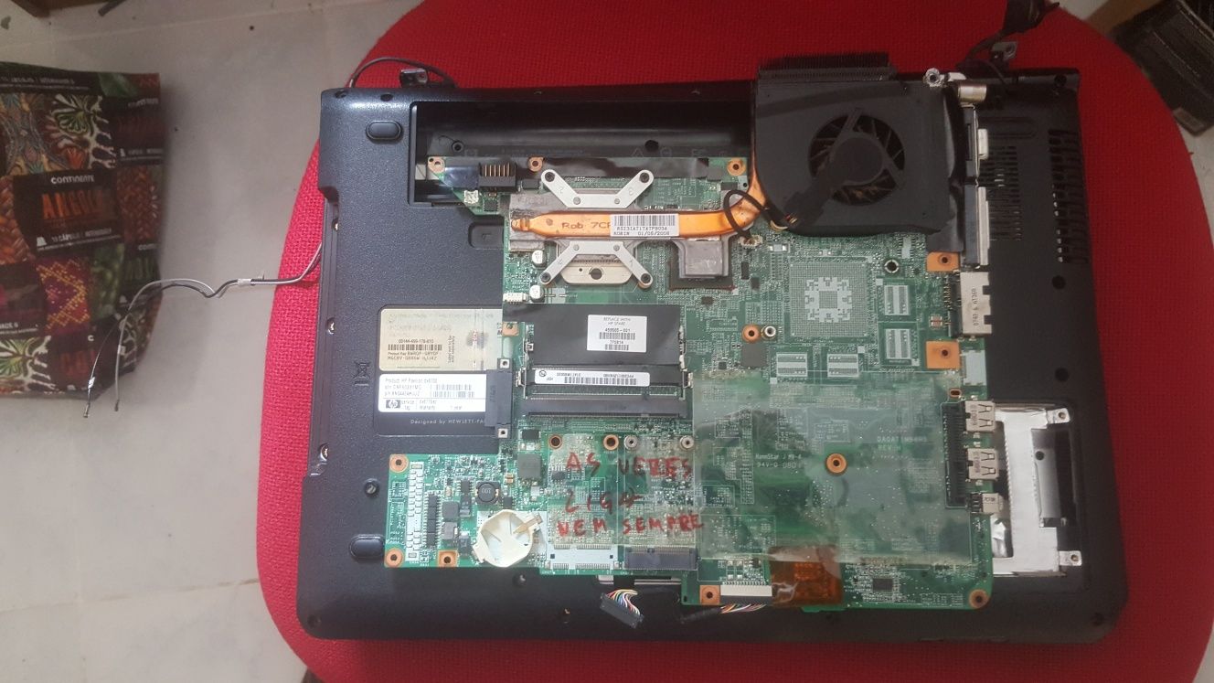 HP DV6000 para peças