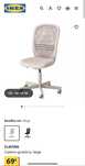 Cadeira escritório IKEA Flintan