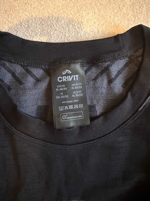 Оригінальний комплект термобілизни Crivit  кофта та штани термобелье