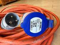 Extensão de 6mm com 30 metros com fichas de 32 Amperes..