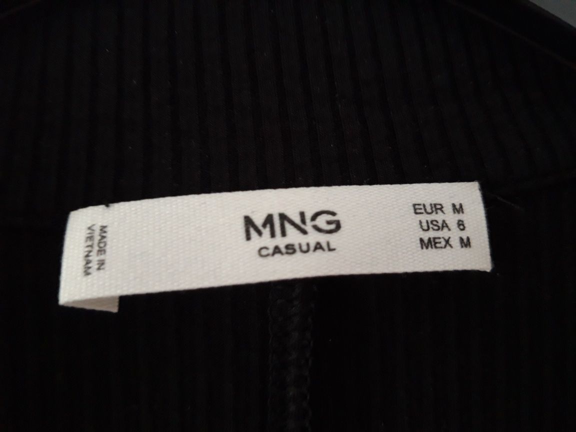 MANGO dzianinowa sukienka z guzikami rozm. M