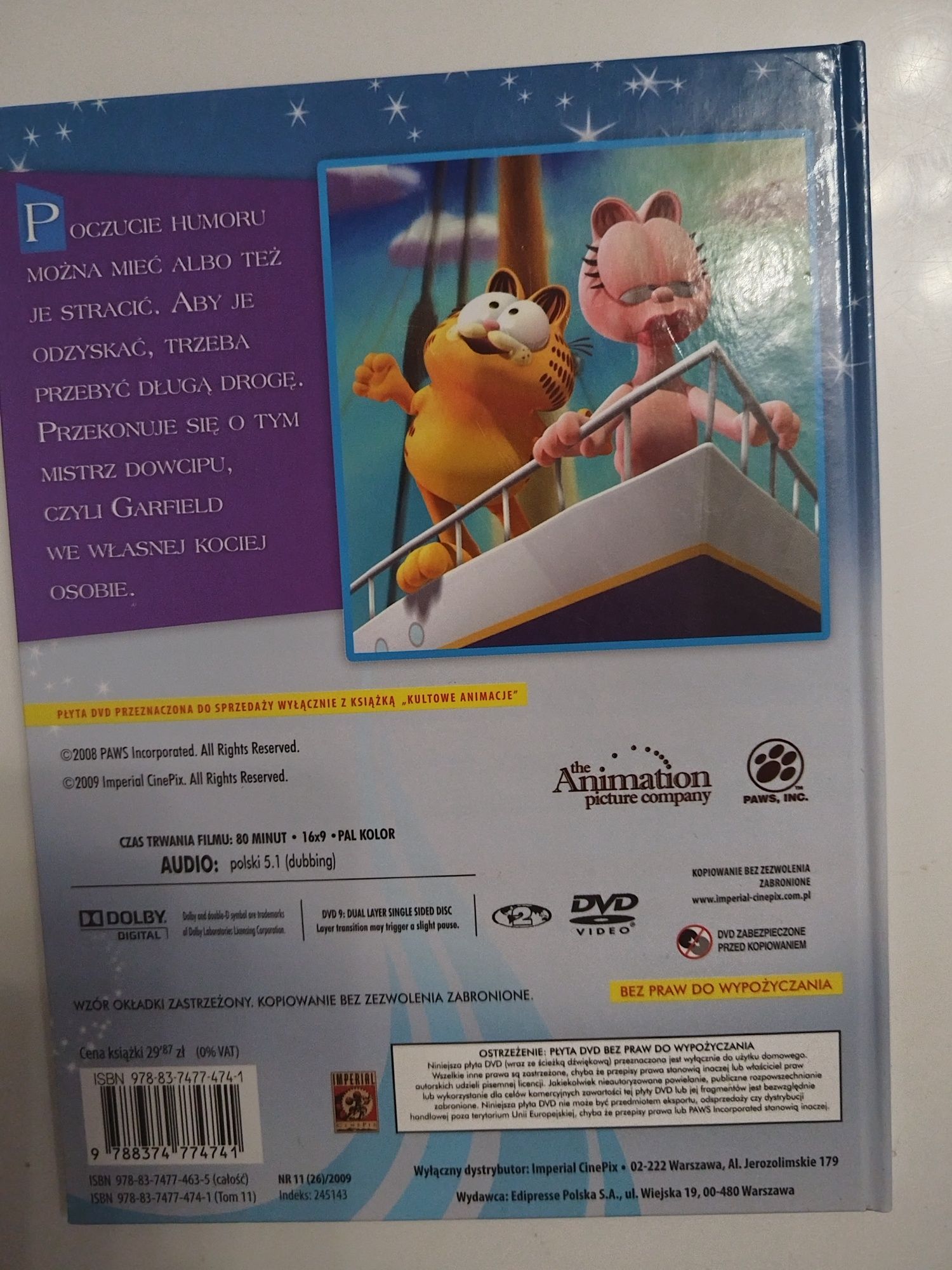 Film na DVD Garfield festyn humoru