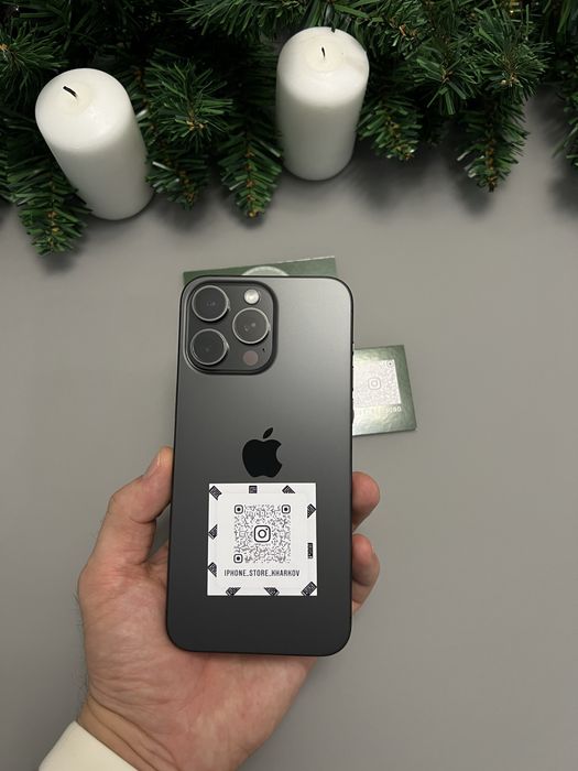 iPhone 15 Pro Max,256GB,Black!!Neverlock!Гарантия!Магазин!