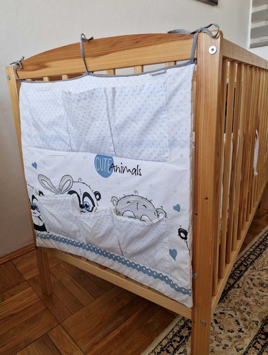 Łóżko kołyska dziecięce (bujane)
