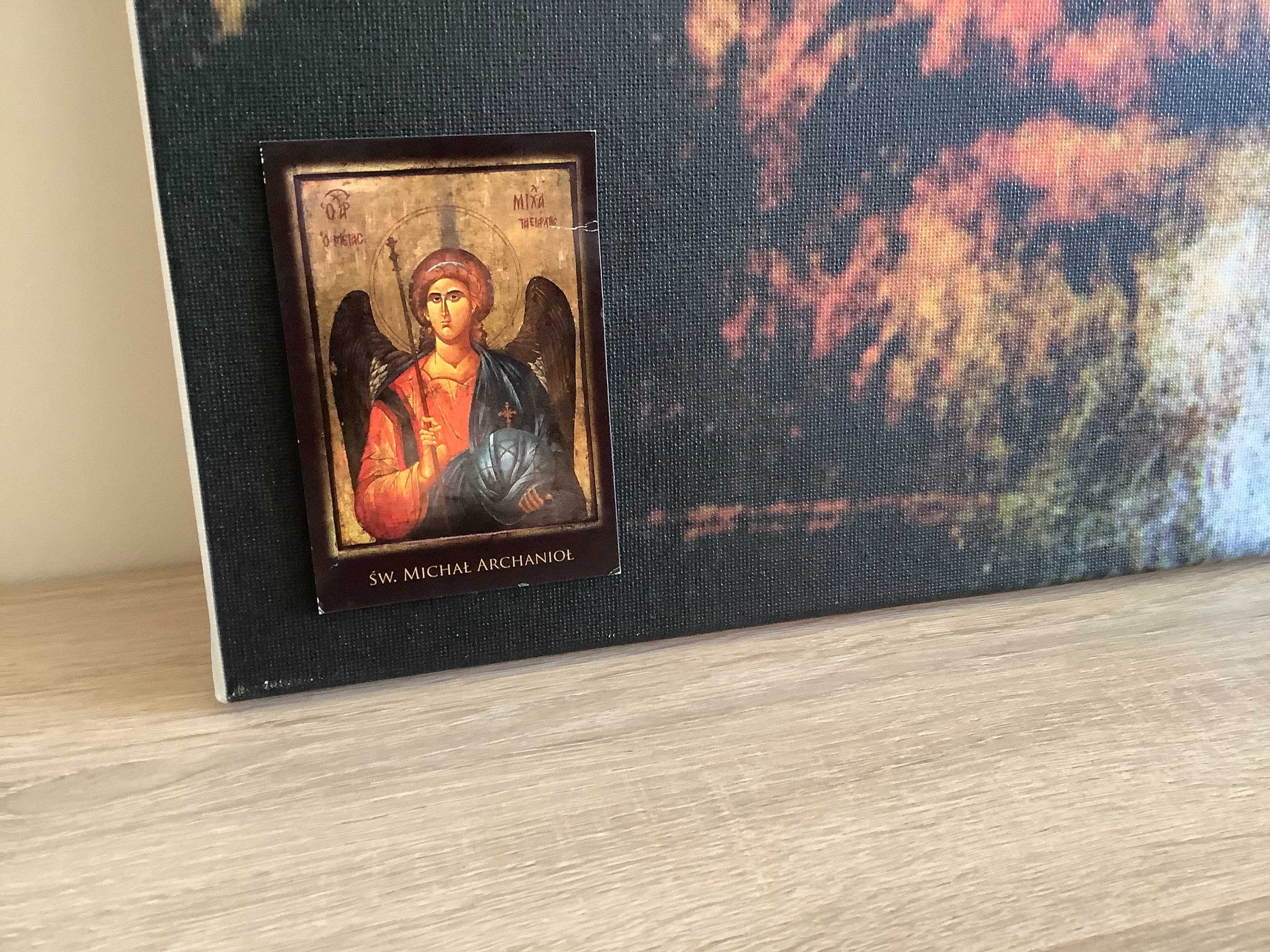 Płótno na ramie Obraz Jezus twarz oblicze z całunu 50x40