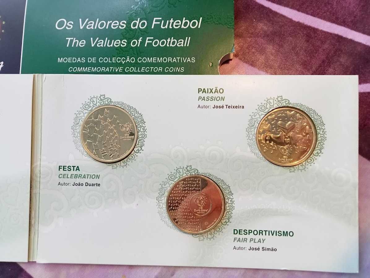 Moedas Comemorativas Euro 2004 Prata/Silver BNC