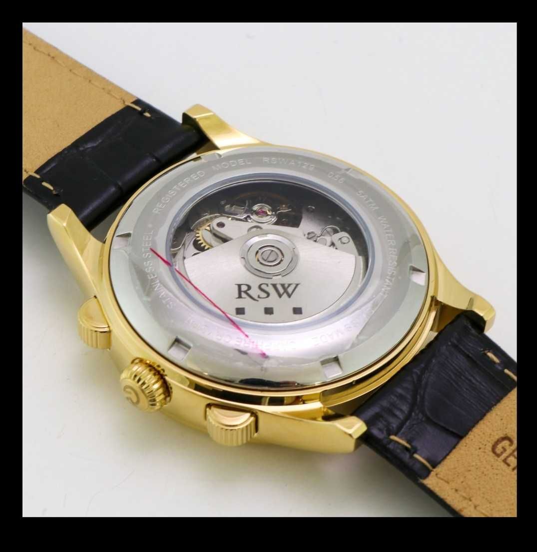 RSW Zupełnie nowy, szwajcarski zegarek Valjoux, Automatic Chronograph