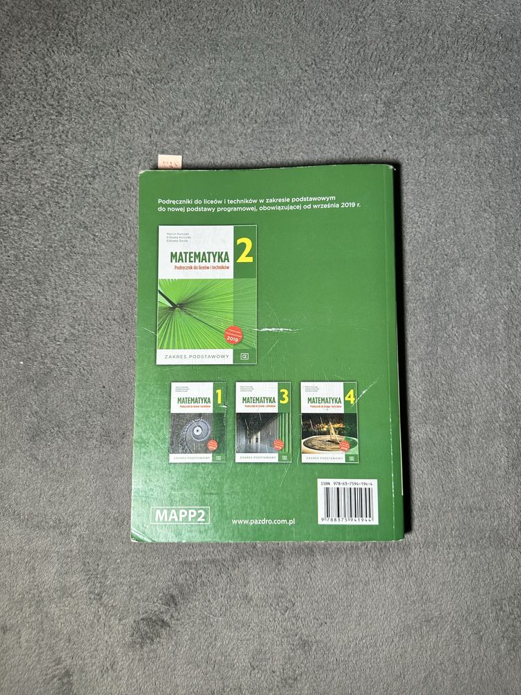 Podręcznik Matematyka 2