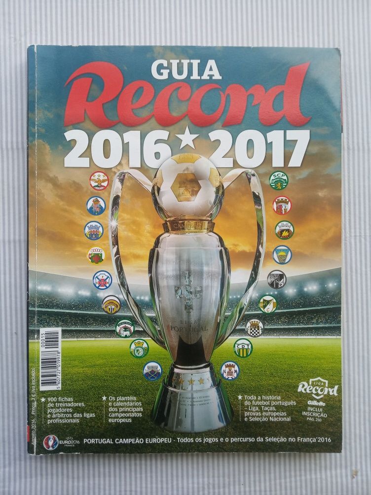 4 REVISTAS, Record, O Jogo, Cadernos de A Bola