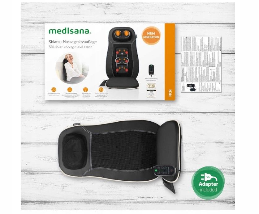 medisana mcn mata masująca/ masażer shiatsu
