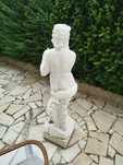 Estátua de poseidon deus do mar 1.50 me de altura